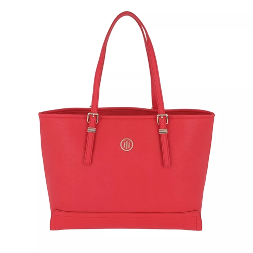 Tommy Hilfiger Honey Med Tote Tommy Red Tote