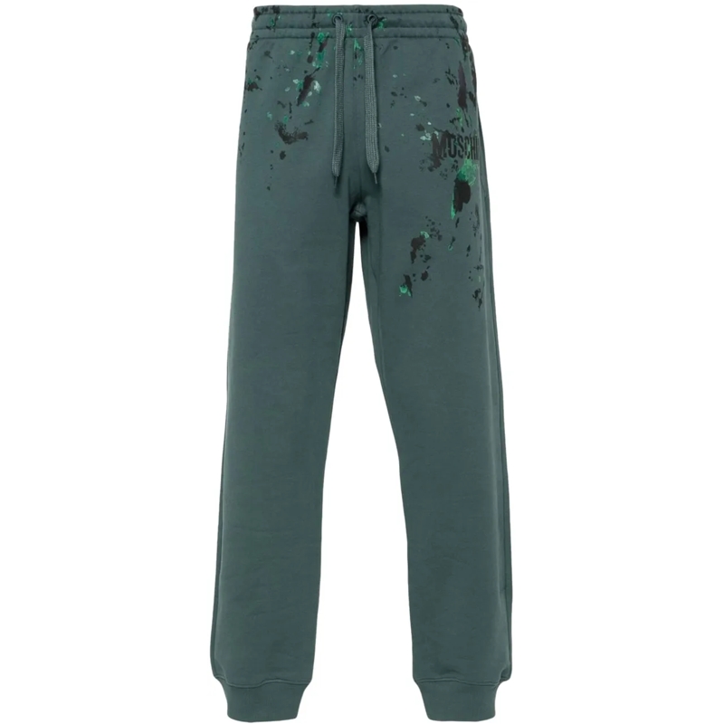 Moschino Jeans à jambe droite Trousers Green grün