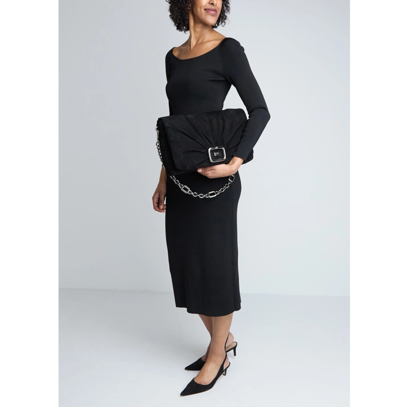 Roger Vivier Crossbody Bag Viv' Choc Large Black(Image 2)