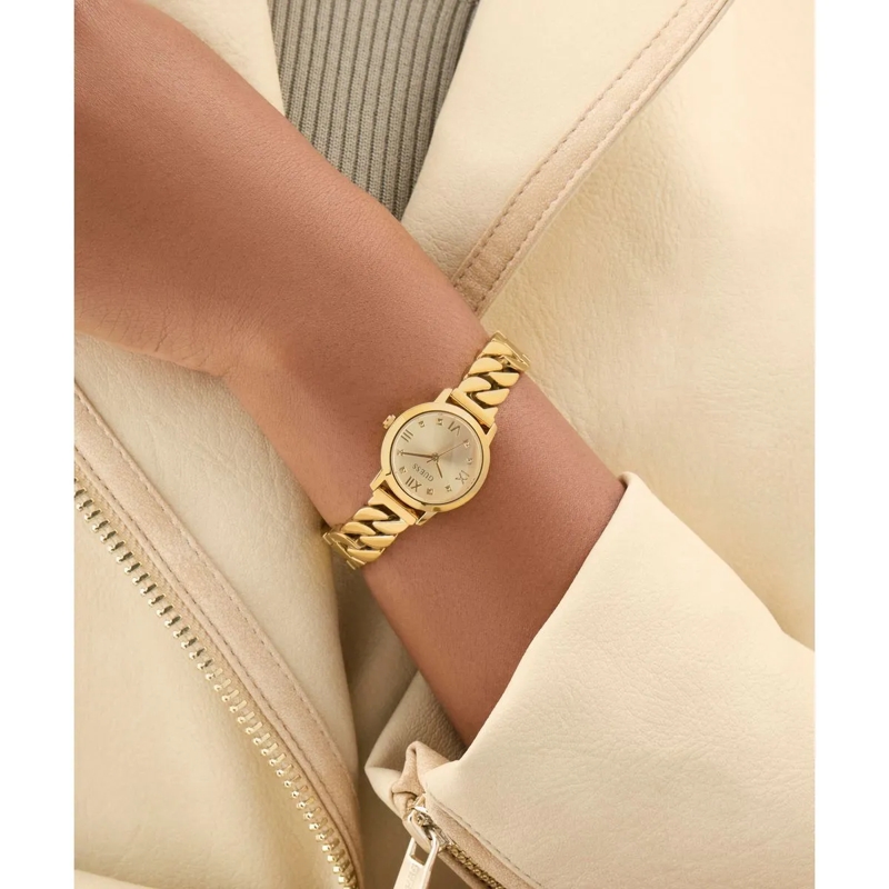 Guess Quarzuhr Quarz-Analoguhr Chime gold(Image 3)