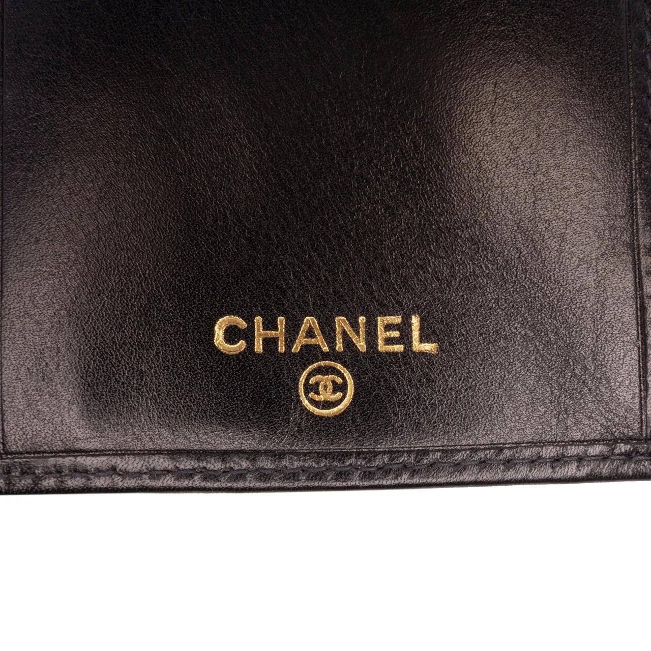 Thumbnail - Chanel Portemonnaie - Denim Coco Flap Wallet - Gr. unisize - in Schwarz - für Damen