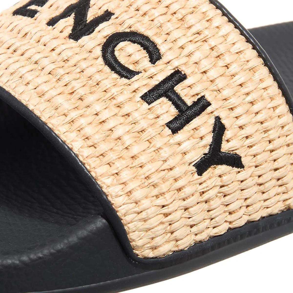 Givenchy Slippers Slide Flat Sandals in beige