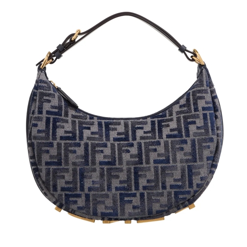 Fendi Schultertasche Fendigraphy Small Bag Grey / Blue