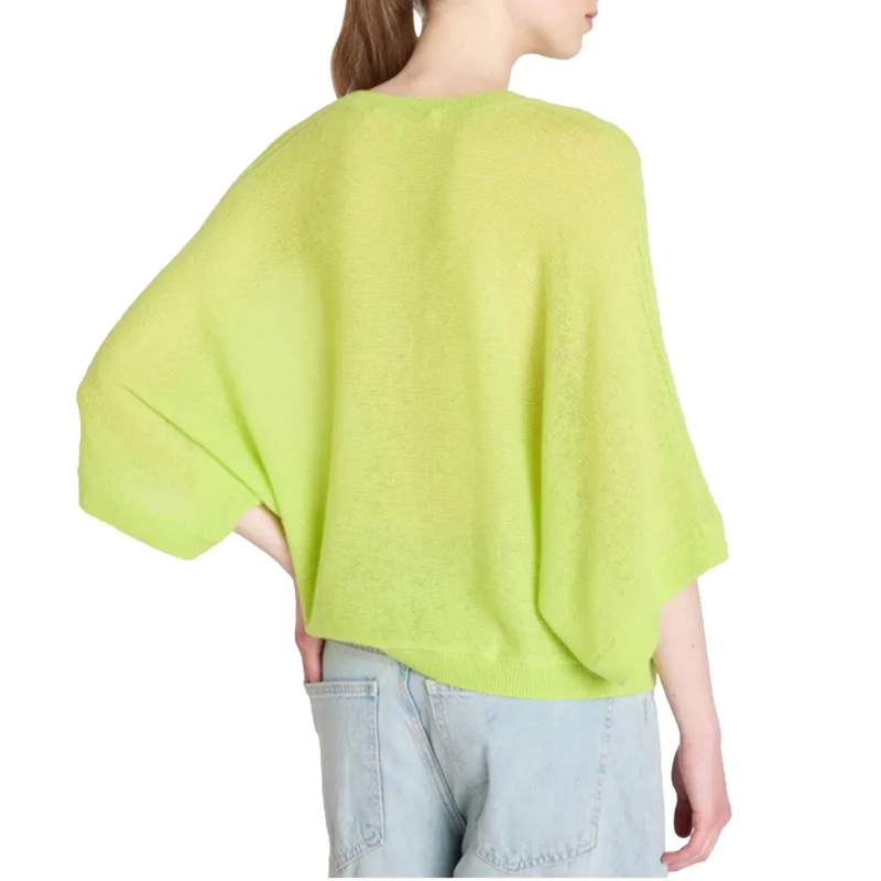 ABSOLUT CASHMERE T-Shirt Absolut Cashmere Benedicta T-shirts Groen Af1h002w grün(Image 2)