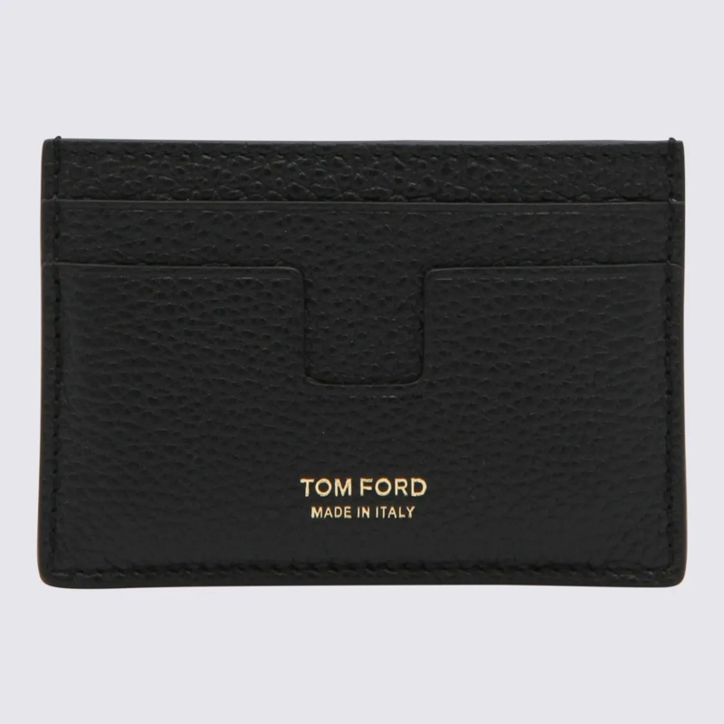 Tom Ford Geldbörse Black Leather Card Holder Black(Image 3)