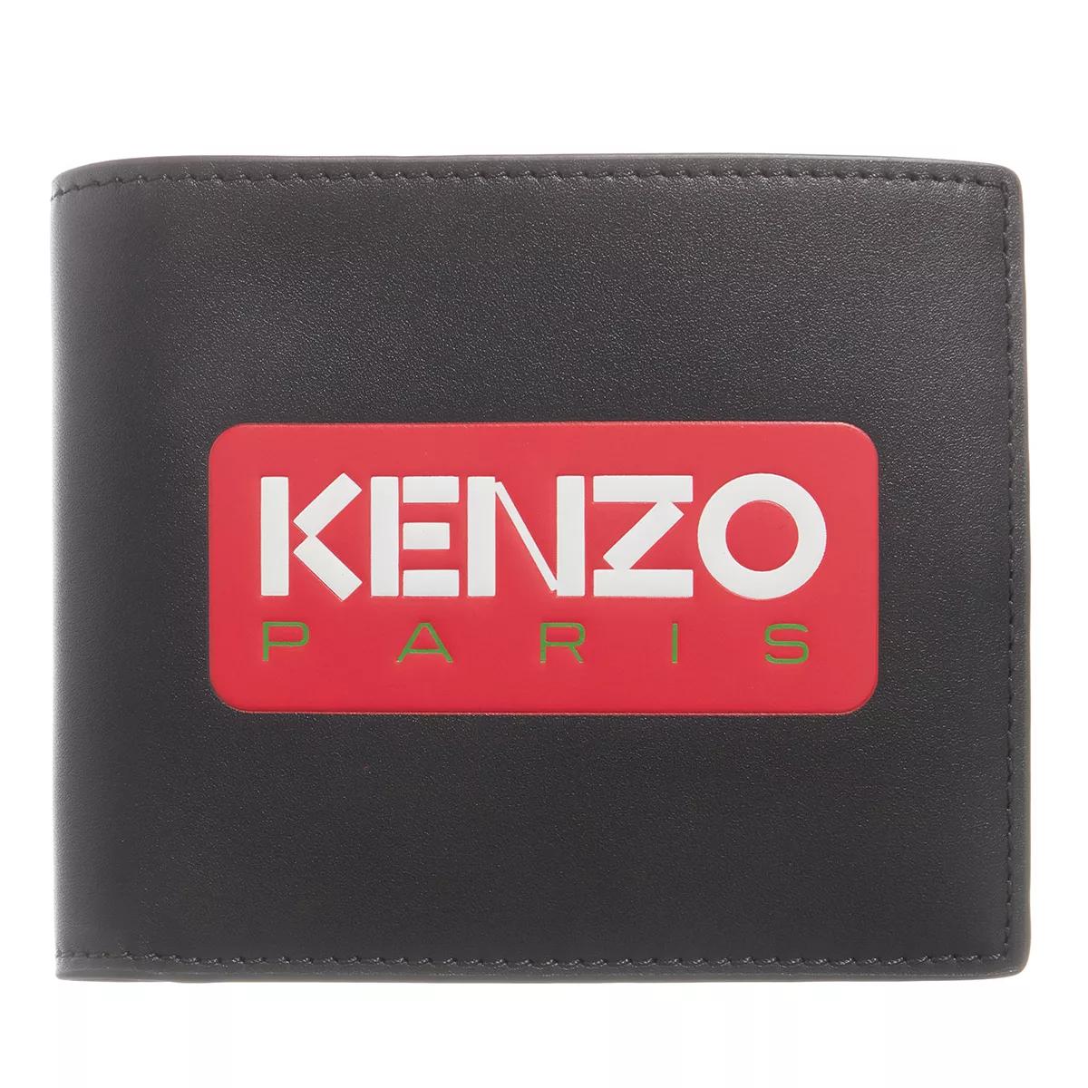 Kenzo Fold Wallet Black BiFold Portemonnee