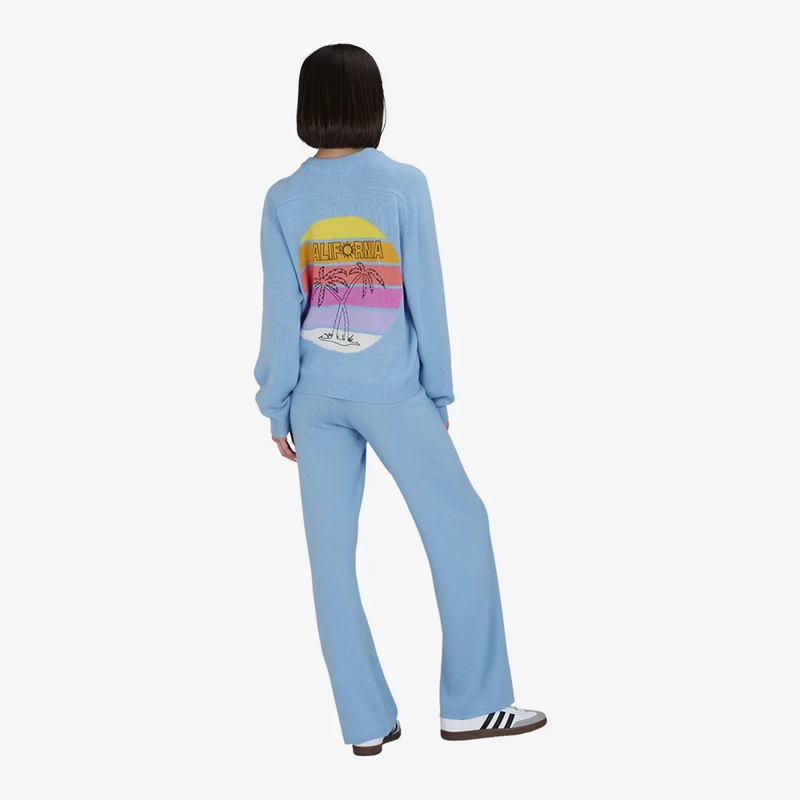 True Religion  Strickpulli MC CALIFORNIA blau(Image 4)