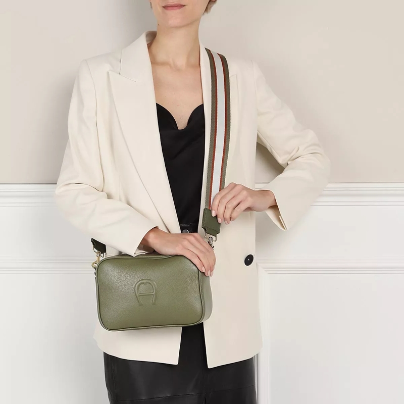 AIGNER Camera Bag Commercial Collection Small Moss Green(Image 2)