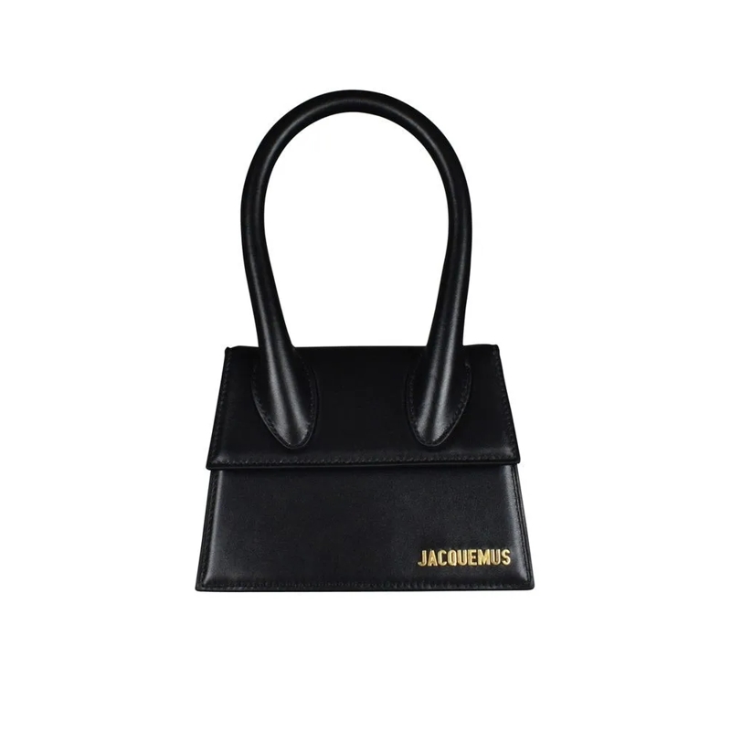 Jacquemus Schultertasche The Middle Chiquito Black