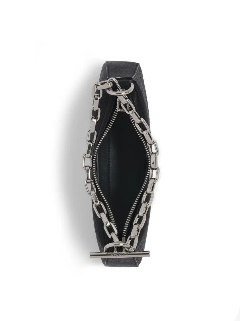 alexander mcqueen Clutches Mini T-Buckle Clutch Bag in zwart