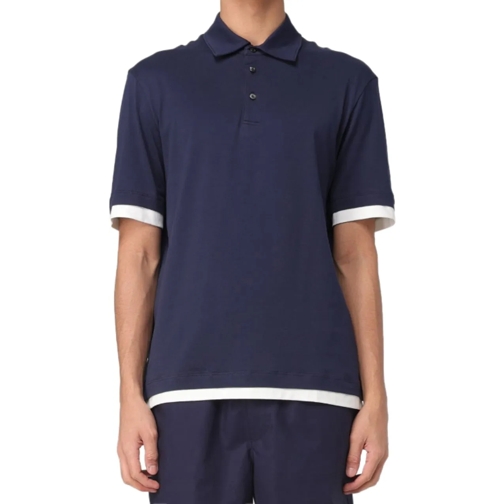 Roberto Collina Polo Roberto Collina T-shirts and Polos Blue blau (Image 2)