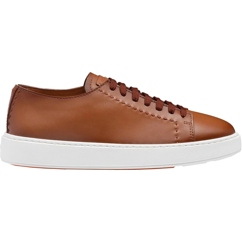 Santoni Sneaker basse Sneaker Bruin braun