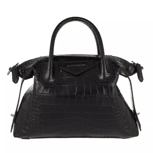 Givenchy Antigona Top Handle Bag Leather Black Satchel