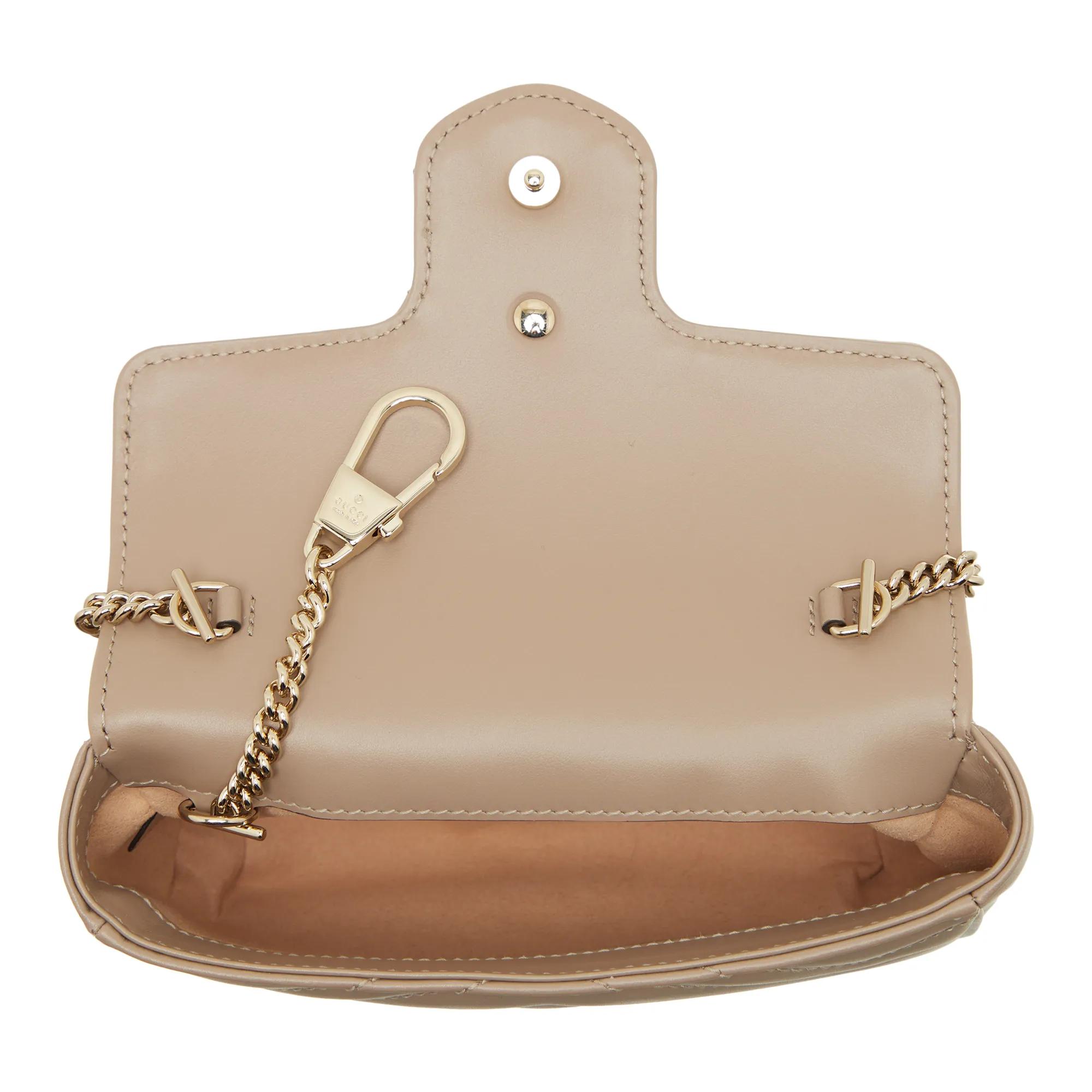 Gucci Crossbody bags GG Marmont Mini in taupe