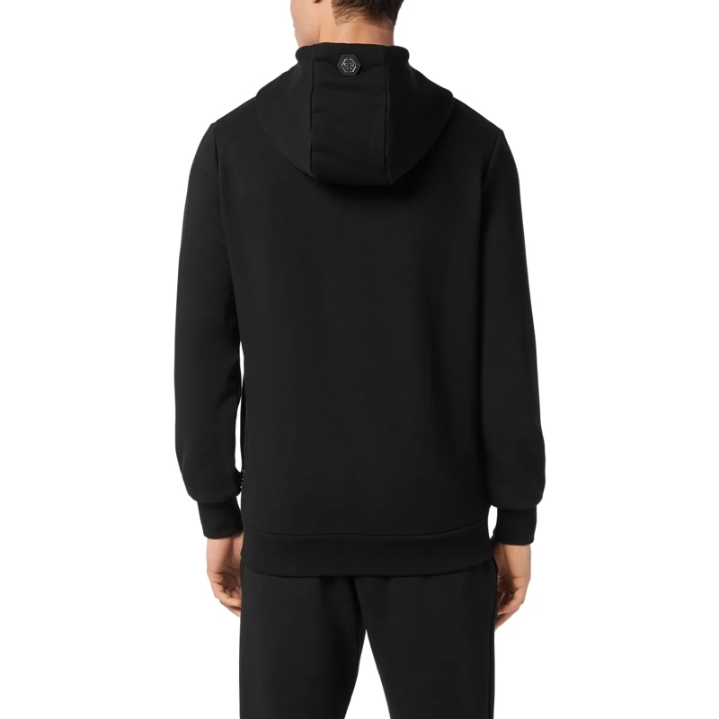 Philipp Plein Daunenjacke Sweatjacke schwarz(Image 2)