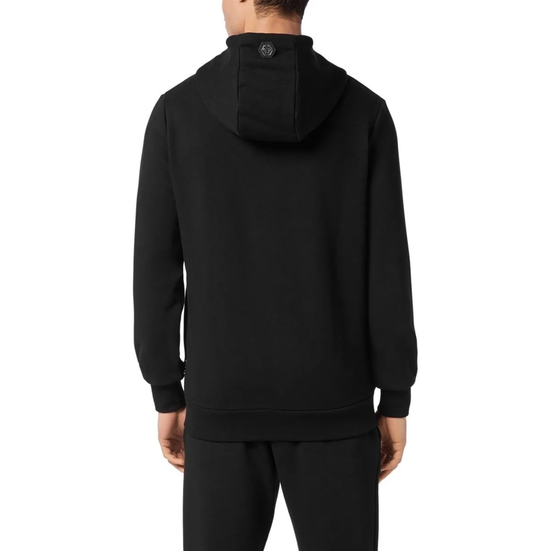 Philipp Plein Daunenjacke Sweatjacke schwarz(Image 5)