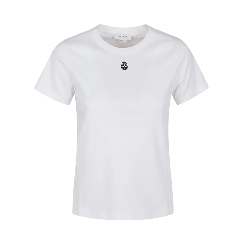 Alexander McQueen T-shirt Classic White T-Shirt White