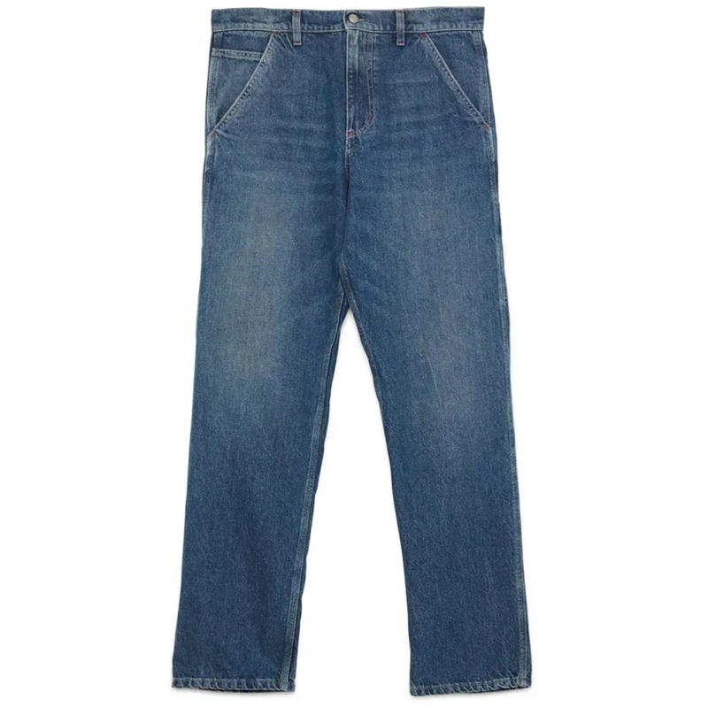 ROY ROGER'S  Trousers Denim blau