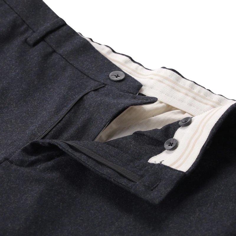 GTA Pantalon en tissu Hose Davide aus Woll-Mix grau(Image 14)