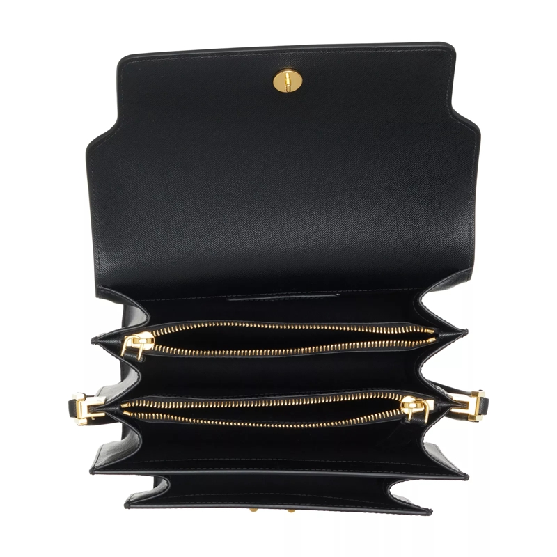 Marni Crossbody Bag Trunk Bag Medium Black(Image 6)