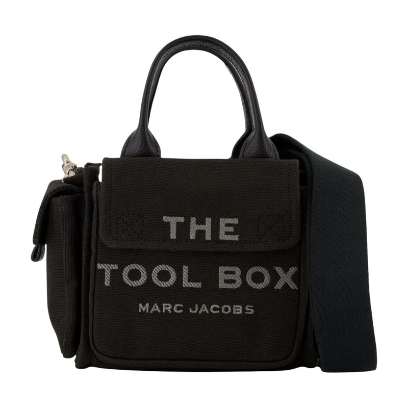 Marc Jacobs Fourre-tout The Crossbody Tote - Cotton - Black Black