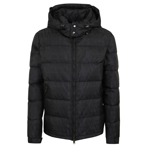 Valentino Daunenjacken Nylon Down Jacket Black