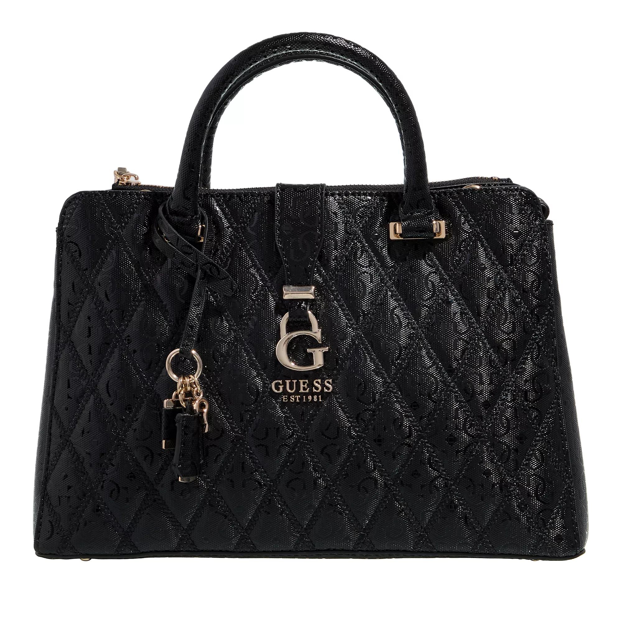 Guess Satchel Bag - Adi Society Satchel - Gr. unisize - in Schwarz - für Damen