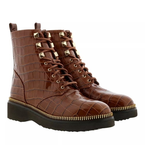 MICHAEL Michael Kors Haskell Bootie Chestnut Lace up Boots