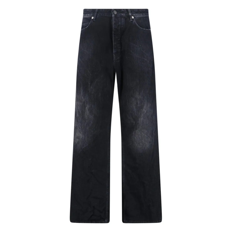 Balenciaga Jeans Straight Jeans, In Black Denim Black