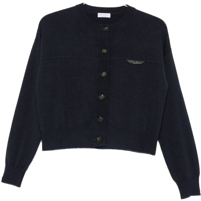 Brunello Cucinelli  Sweaters Blue blau