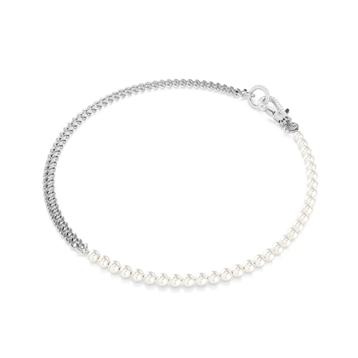 Swarovski Mittellange Halskette Swarovski Dextera Silver Coloured Necklace 5689634 Silber