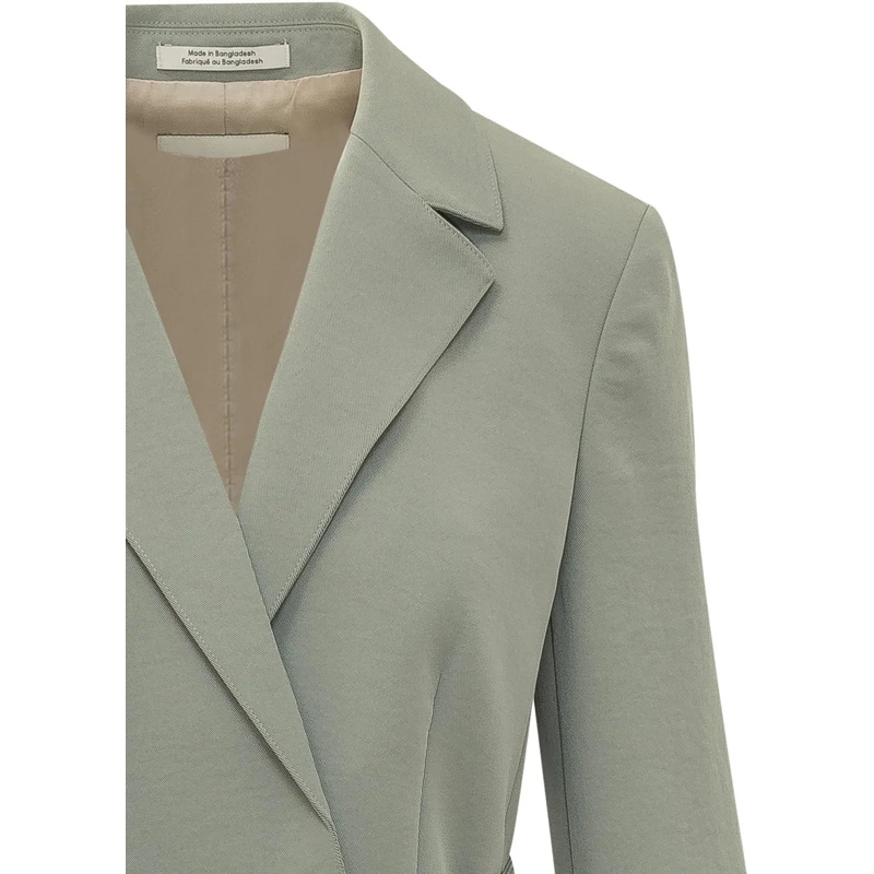 Calvin Klein Blazer Blazer con Cintura e Rever grün(Image 4)