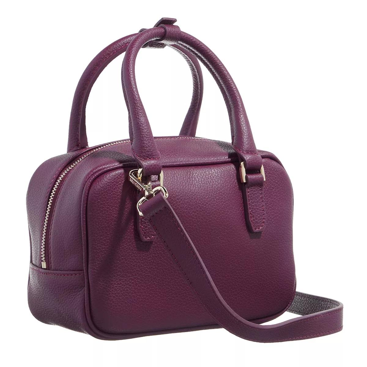 Patrizia Pepe Top Handle Futuristic Purple | Camera Bag | fashionette