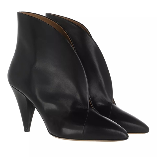 Isabel Marant Arfee Ankle Boots Leather Black Bottine