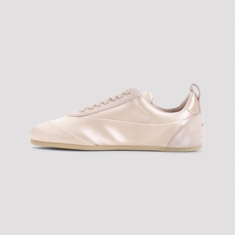 Jil Sander Low-Top-Sneaker Nude Sneakers With Satin Finish Pink