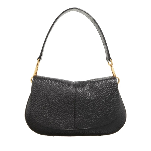 Gianni Chiarini Helena Round Nero Shoulder Bag