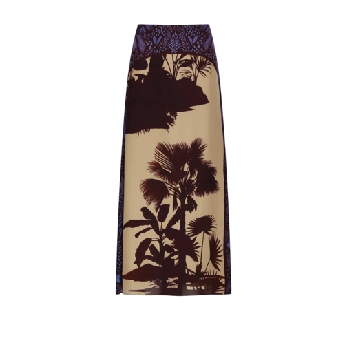 JOHANNA ORTIZ Mini-Röcke Nuevos Territorios Maxi Skirt Multicolor