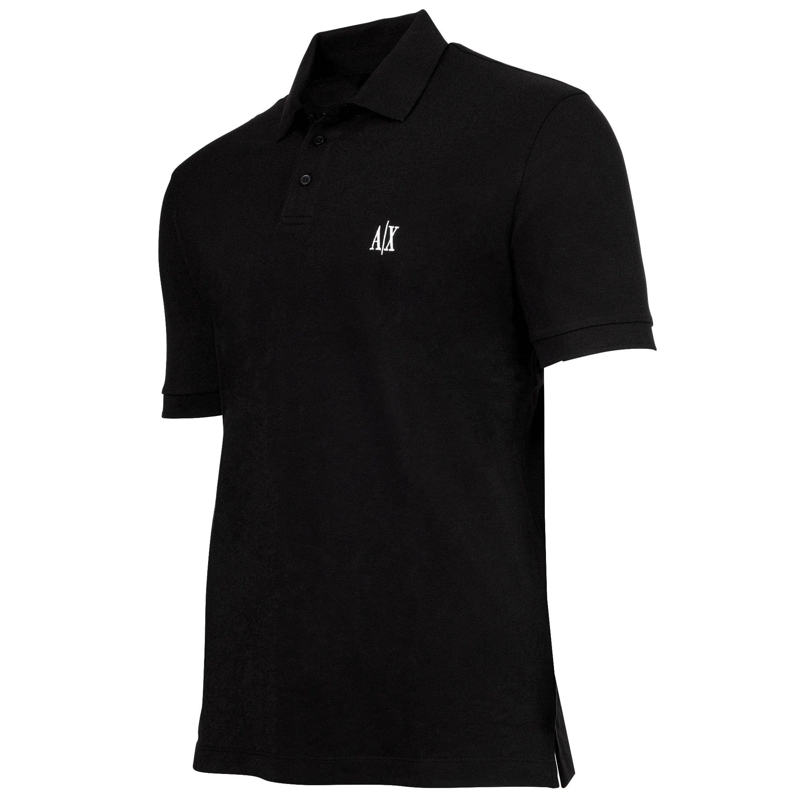 Armani Exchange Polohemd Armani Exchange A|X ARMANI EXCHANGE Herren Poloshi schwarz(Image 3)