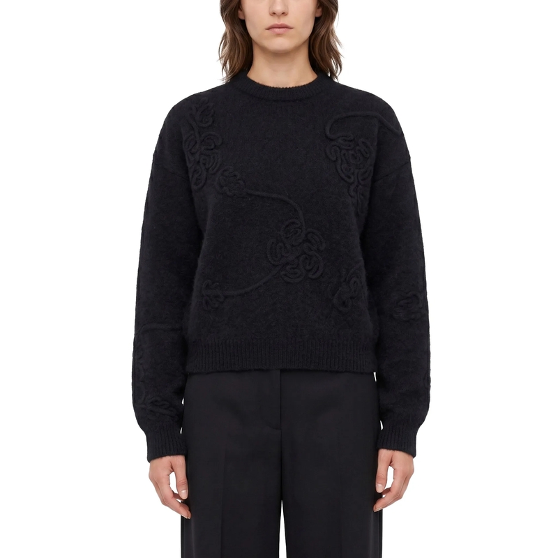 Rotate Pullover Pullover aus Woll-Mix schwarz(Image 2)