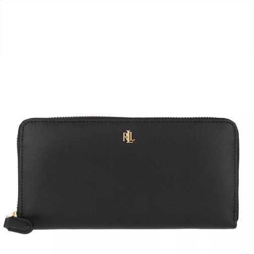 Lauren Ralph Lauren Zip Cont Wallet Large Black/Crimson Continental Wallet-plånbok