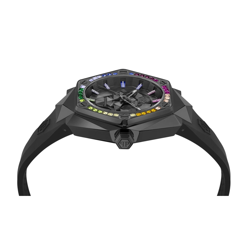 Philipp Plein Quarzuhr Analoge Quarzuhr The $Kull Spikes schwarz(Image 2)