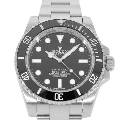 Rolex Automatikuhr Submariner Schwarz