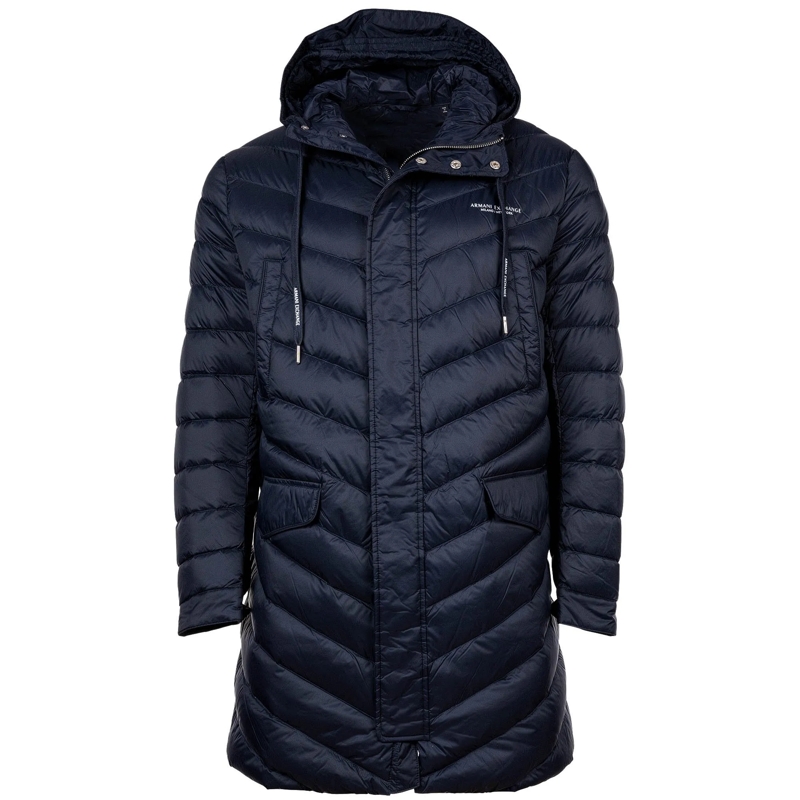 Armani Exchange Übergangsjacke Armani Exchange A|X ARMANI EXCHANGE Herren Daunen- blau