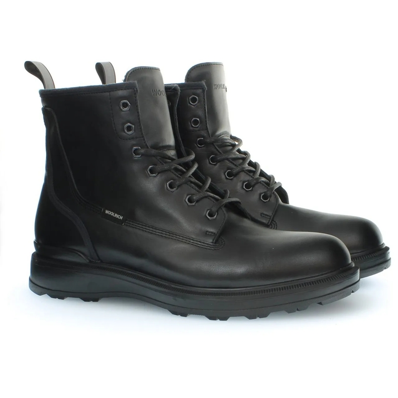 Woolrich Bottes Boots Black schwarz
