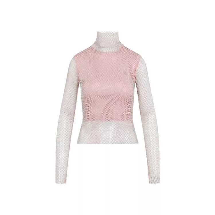 Sportmax - Valdai Crystal Top - Größe S - pink