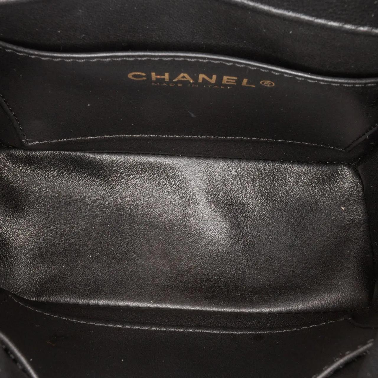 Thumbnail - Chanel Hobo Bags - Mini Square Classic Patent Single Flap - Gr. unisize - in Schwarz - für Damen