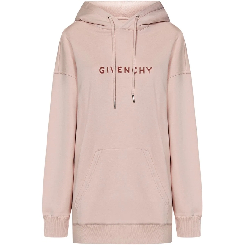 Givenchy Sweatshirt Givenchy Cotton Hooded Sweatshirt rose