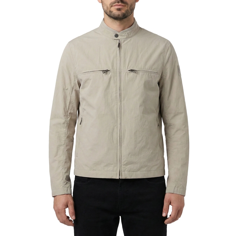 Belstaff Übergangsjacke Jacke mit Logo braun(Image 2)