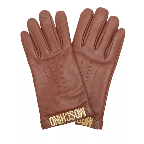 Moschino Glove M5168 Brown Handschoen