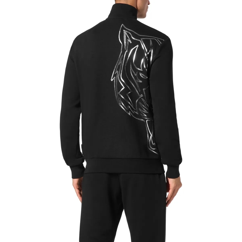 Plein Sport Daunenjacke Sweatjacke Tiger schwarz(Image 2)
